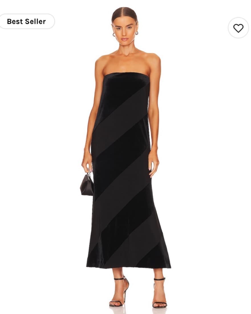 Norma Kamali Spiral Strapless Dress  - Image 1