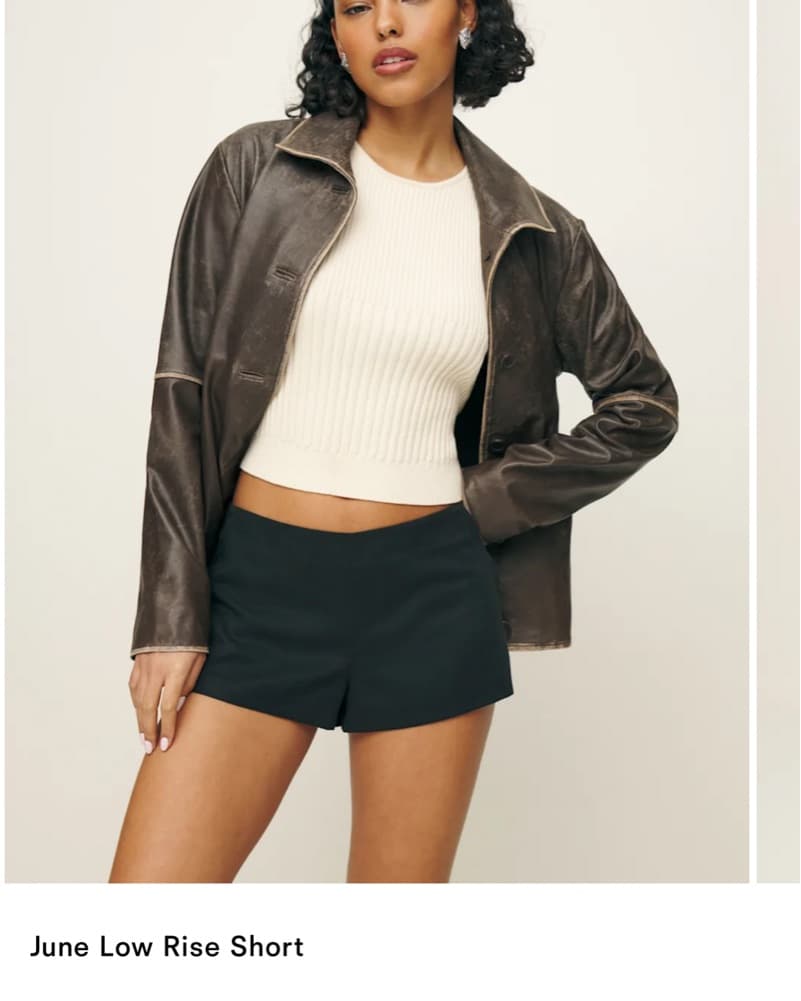 Black Micro Shorts - Image 1
