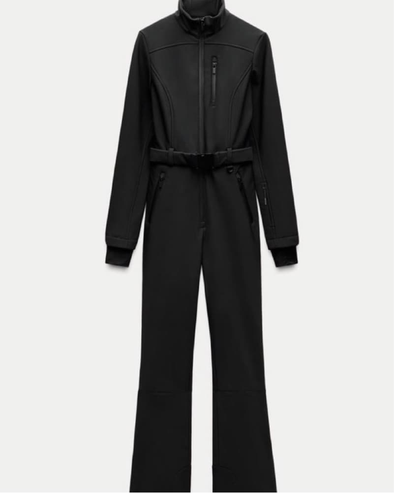 Zara Black Ski Jumpsuit  - Image 2