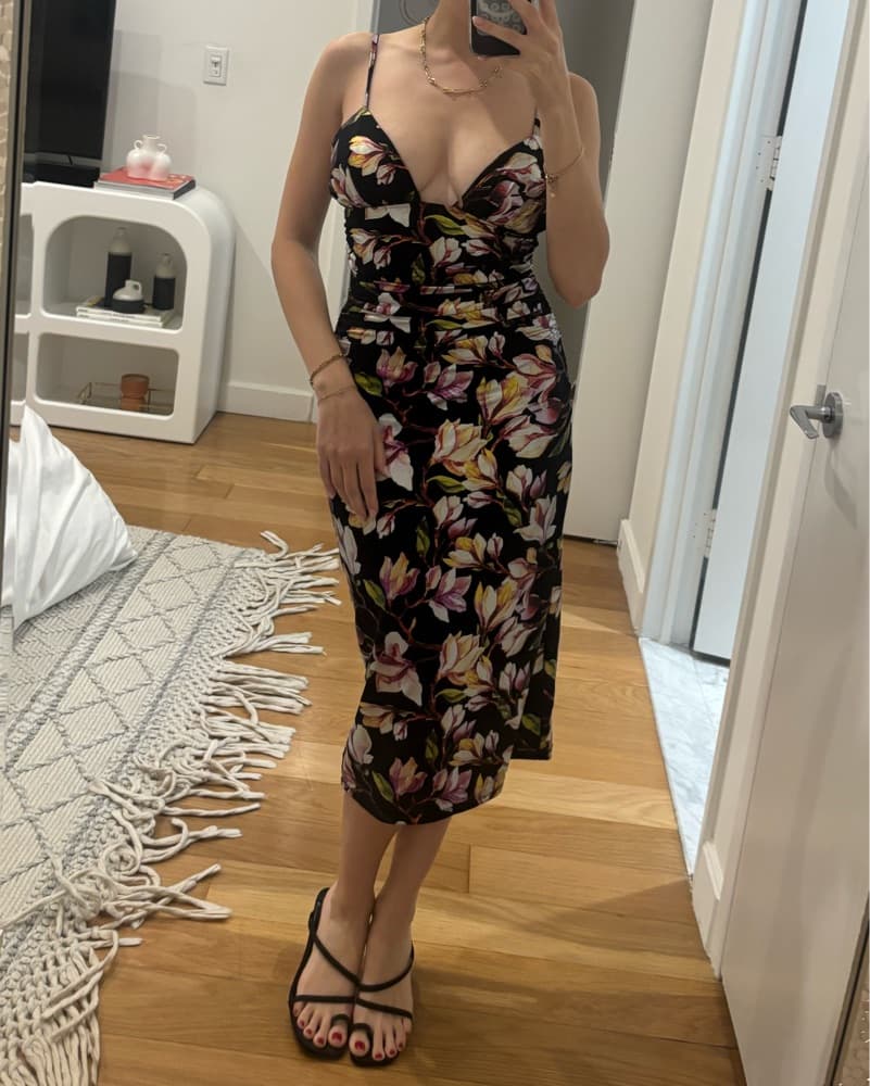 Revolve Floral Midi Dress - Image 2