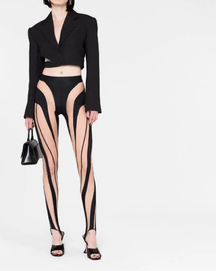 Mugler Spiral legging - Image 1