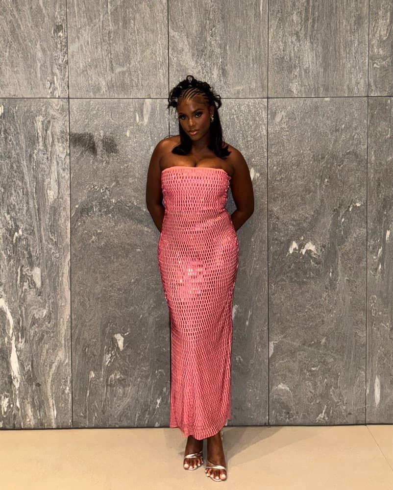 Stunning Sequin Strapless Maxi Dress - Image 4
