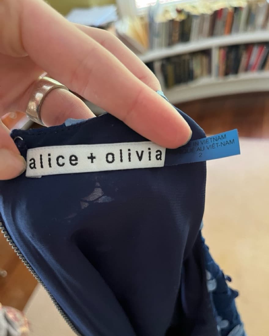 Alice + Olivia Mini Dress - Image 5