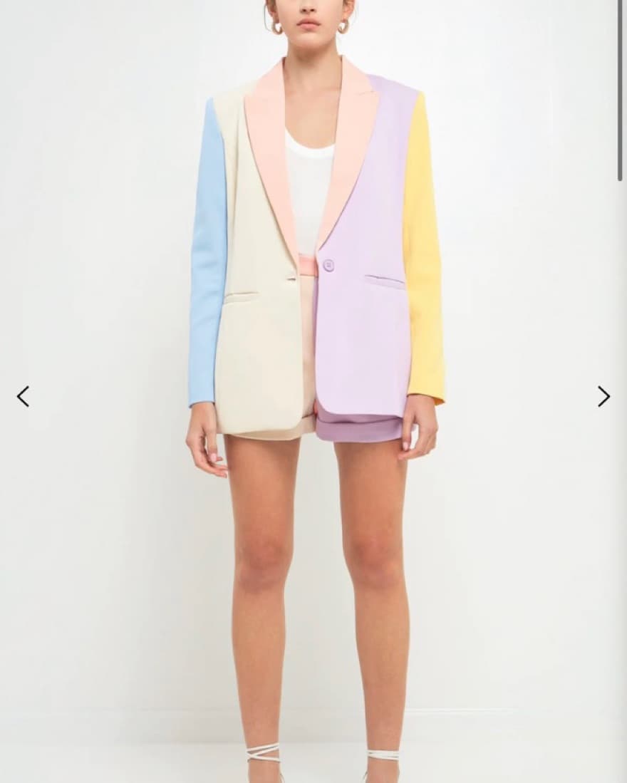 Multi Colored Blazer  - Image 2