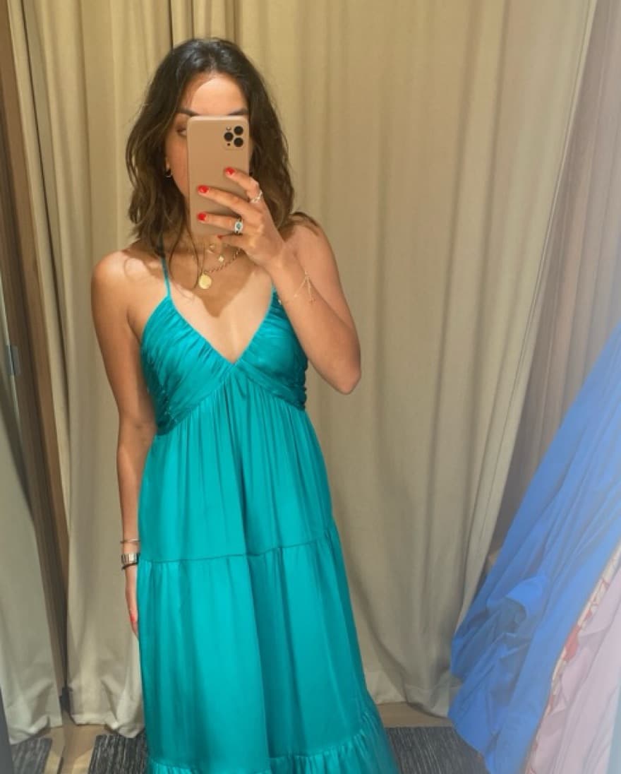 Satin Dress - Image 3