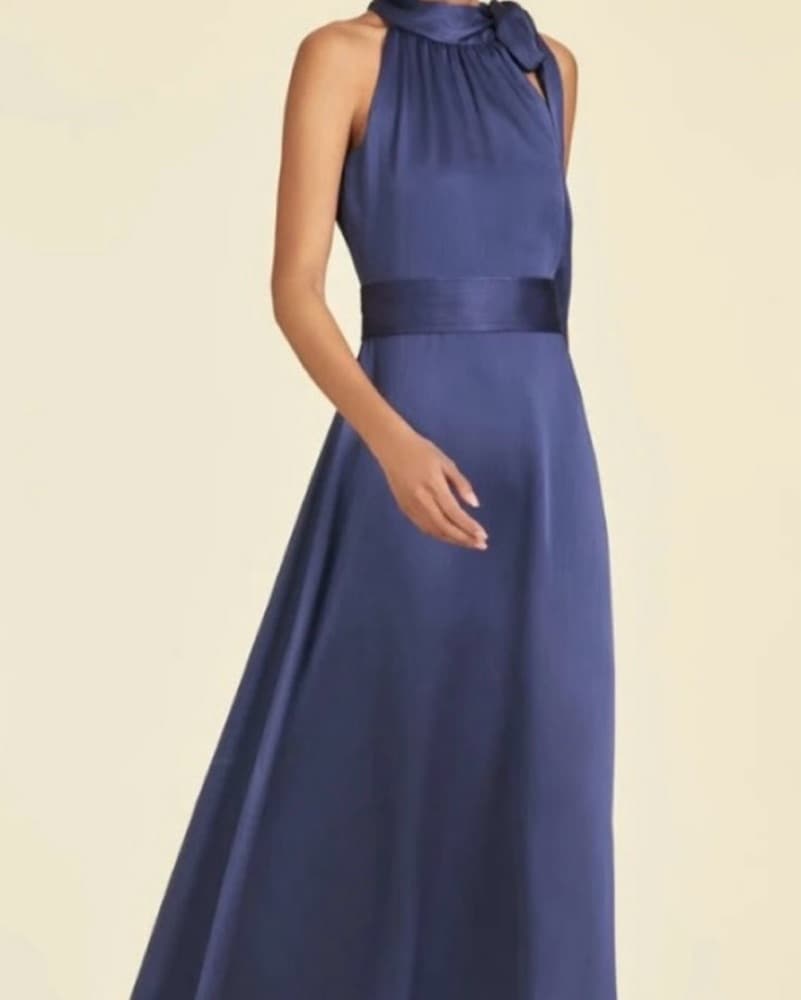Sachin & Babi, Kayla Gown - Deep Cobalt - Image 2