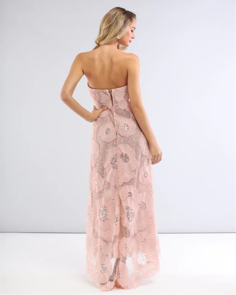 HELSI Embellished Floral Gown Size Small - Image 3