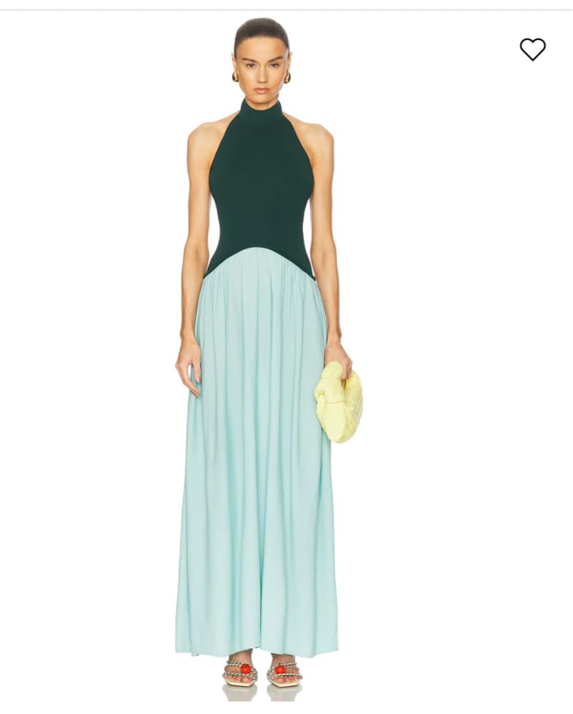 Solid & Striped The Halter Soglio Dress - Image 1