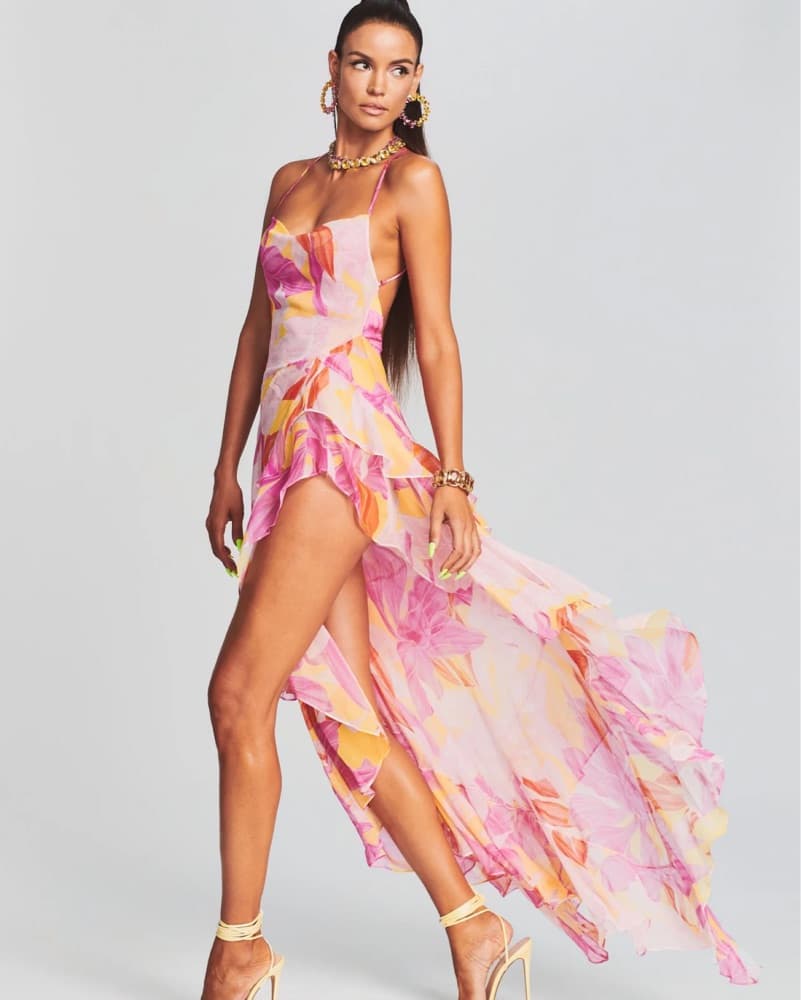 Retrofete Fatima Silk Dress - Image 3
