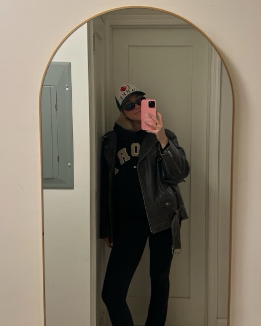 Madewell Leather Oversized Bomber - Image 2