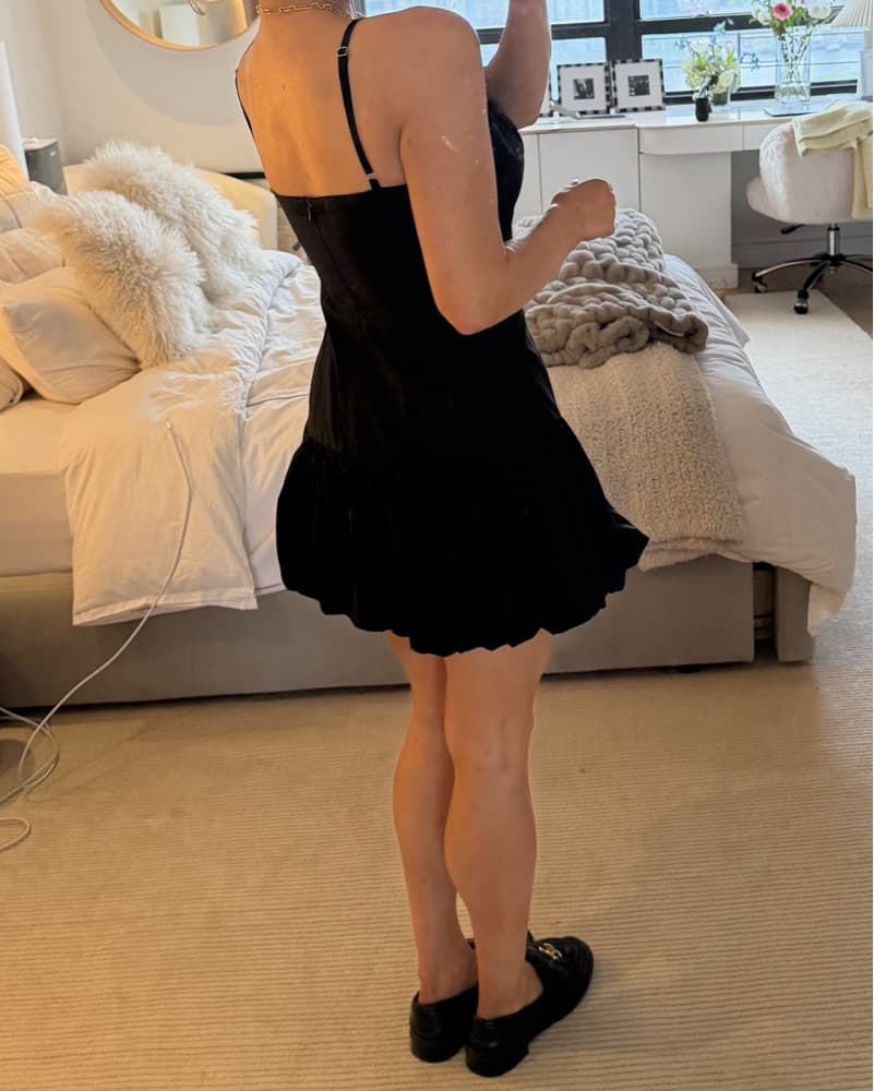 Black Mini Dress - Image 2