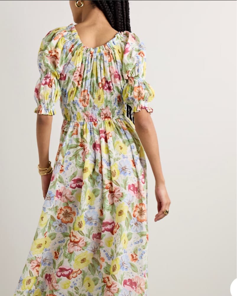 Doen ischia Floral midi Dress - Image 2