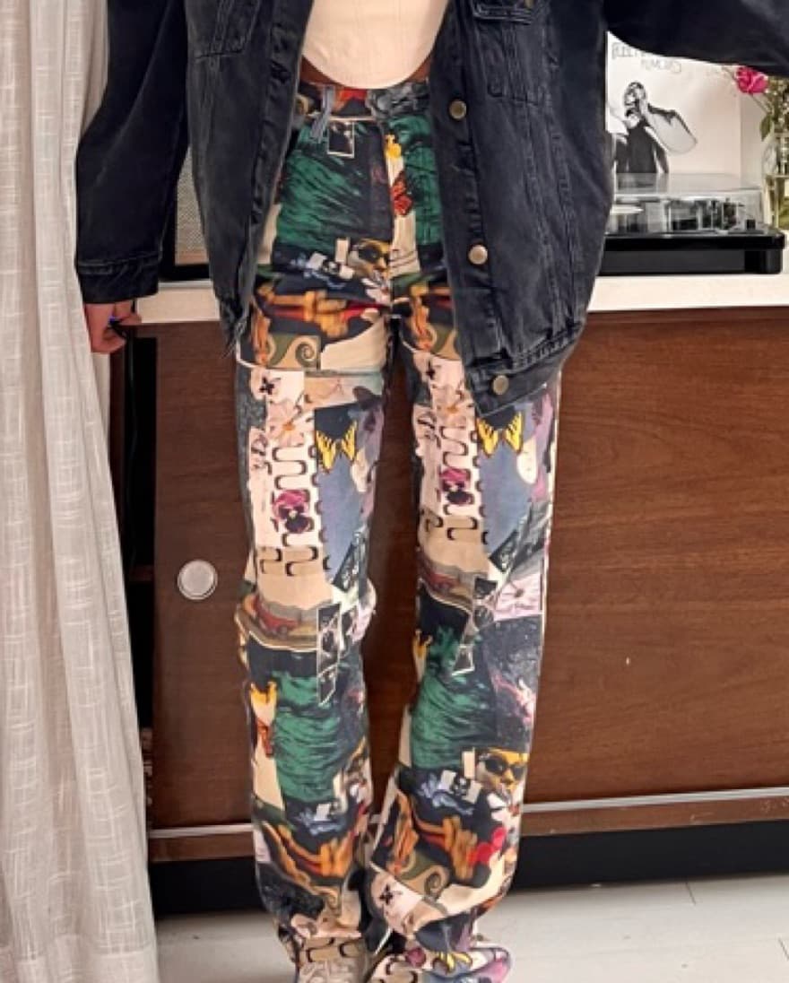 Reformation Printed Pants  - Image 3