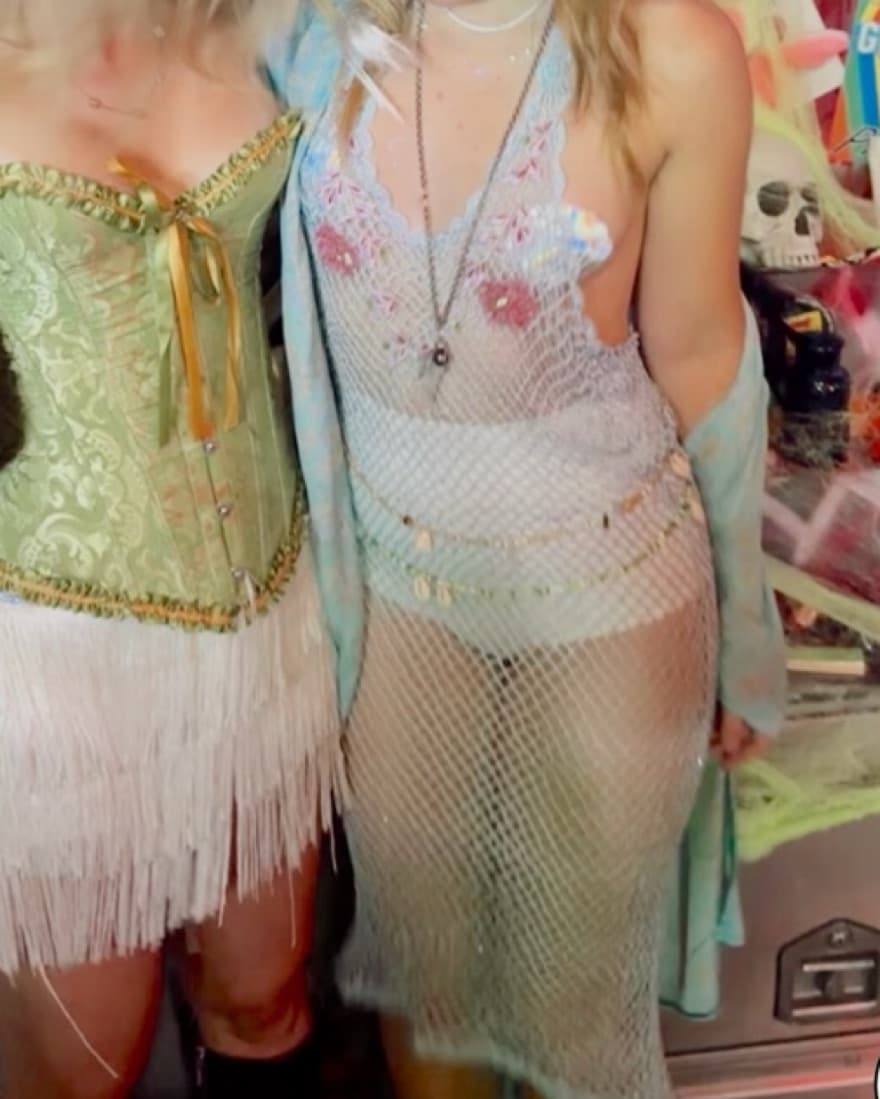 Dana Foley Mermaid Dress - Image 3