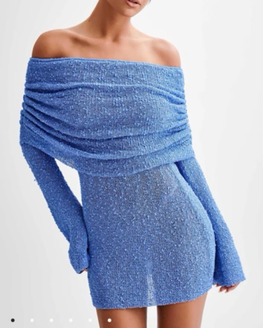 Meshki Blue Dress - Image 2