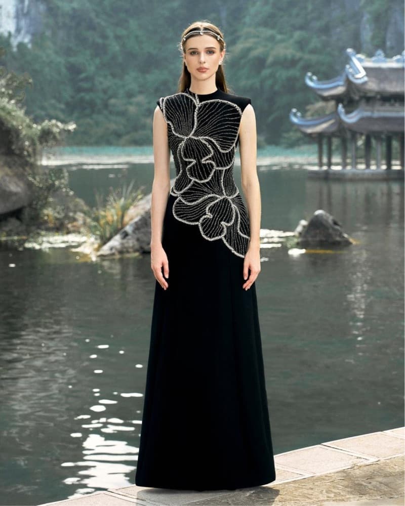 Tracy Studio Black Tie Gown  - Image 1