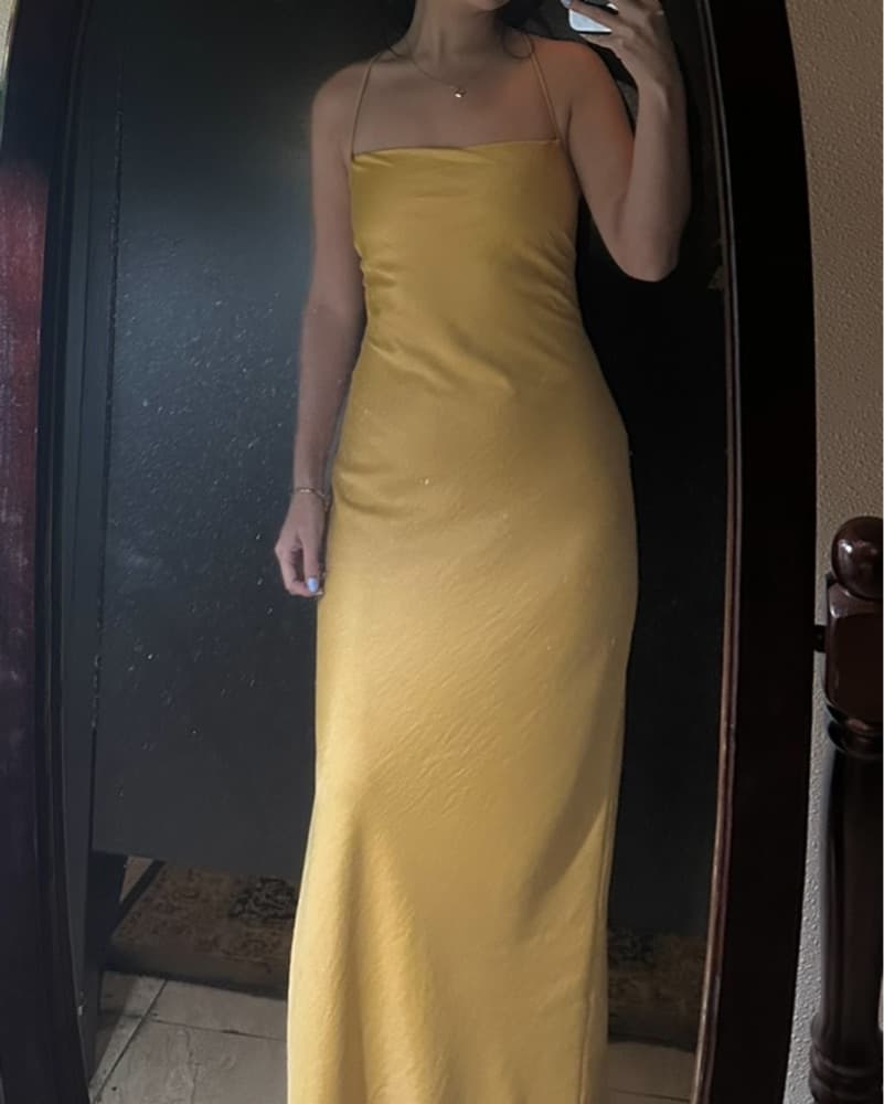 	 Sydney Straight Neck Slip Maxi - Image 3
