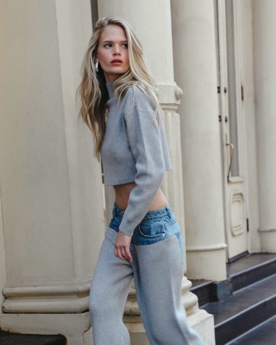 $500 SER.O.YA Knit Grey Set - Image 6
