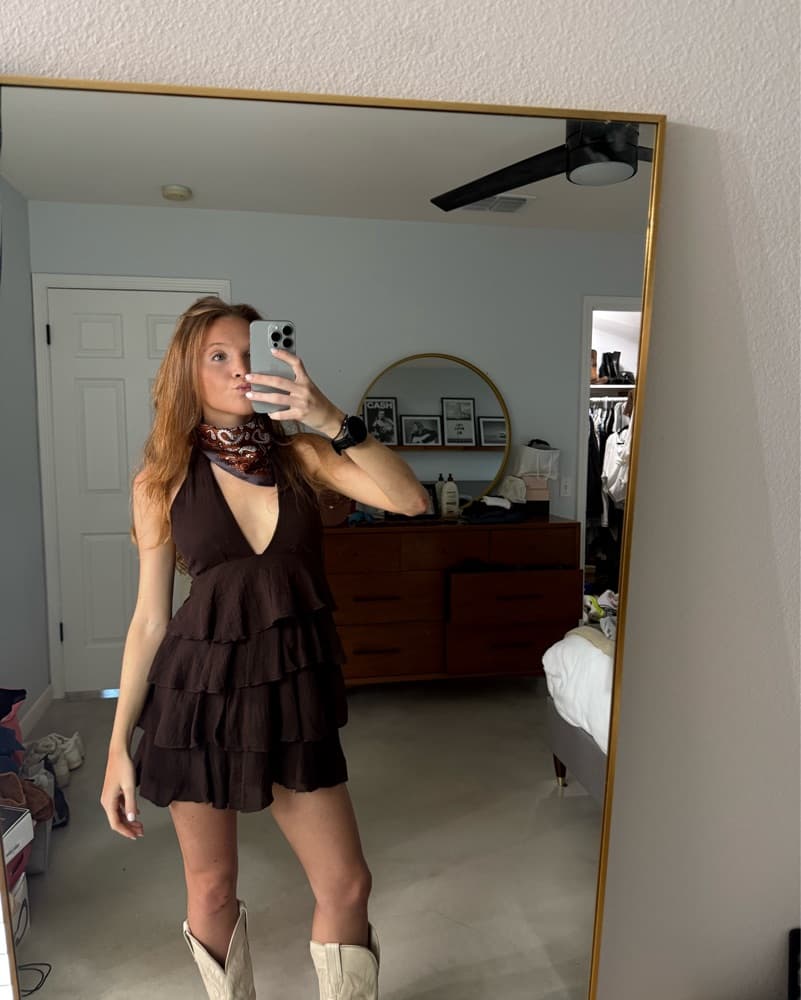 Brown Dress - Image 4