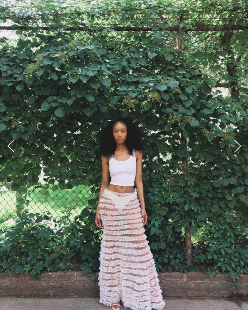 Tia Adeola Mermaid Ruffle Skirt - Image 1