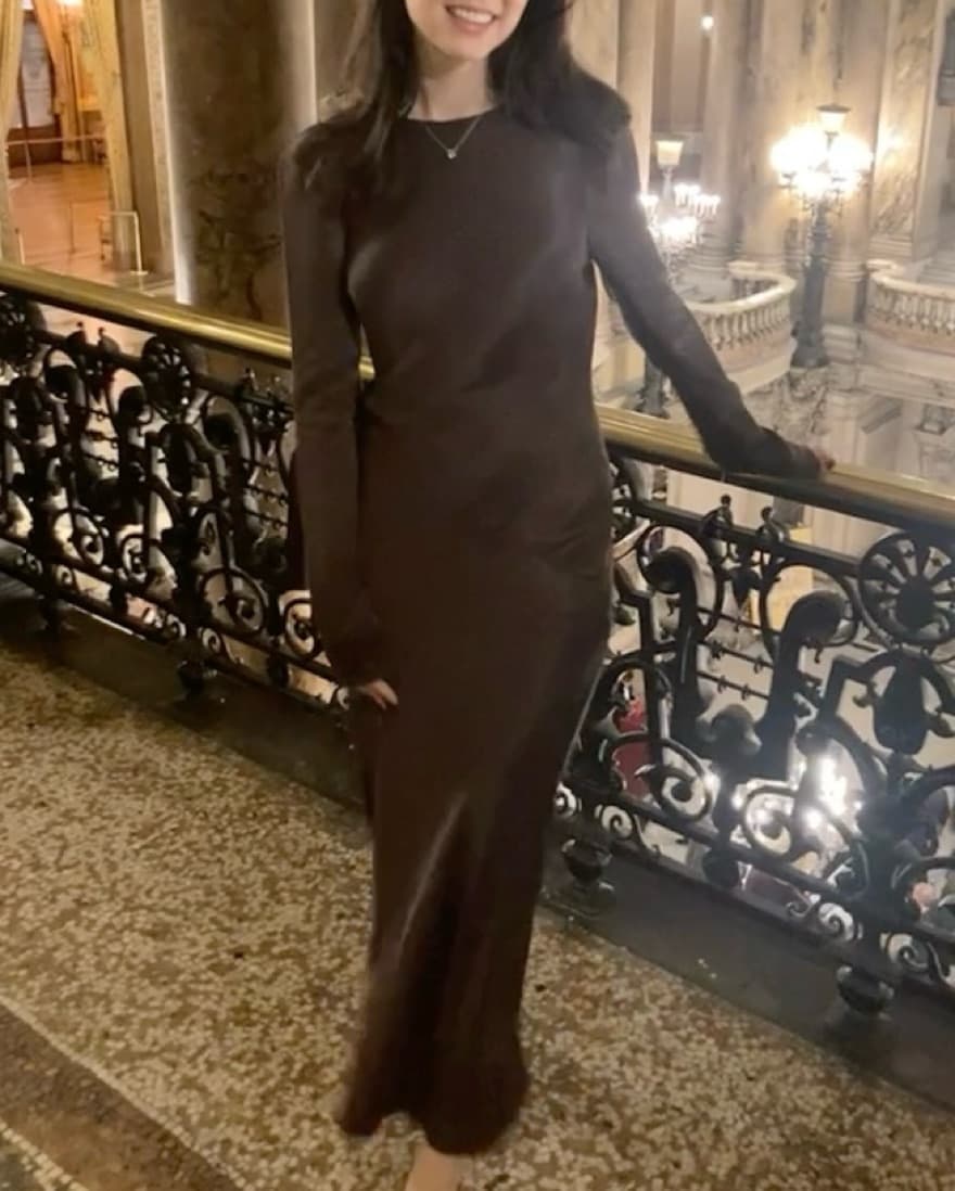 & Other Stories Open Back Midi Dress - Image 1