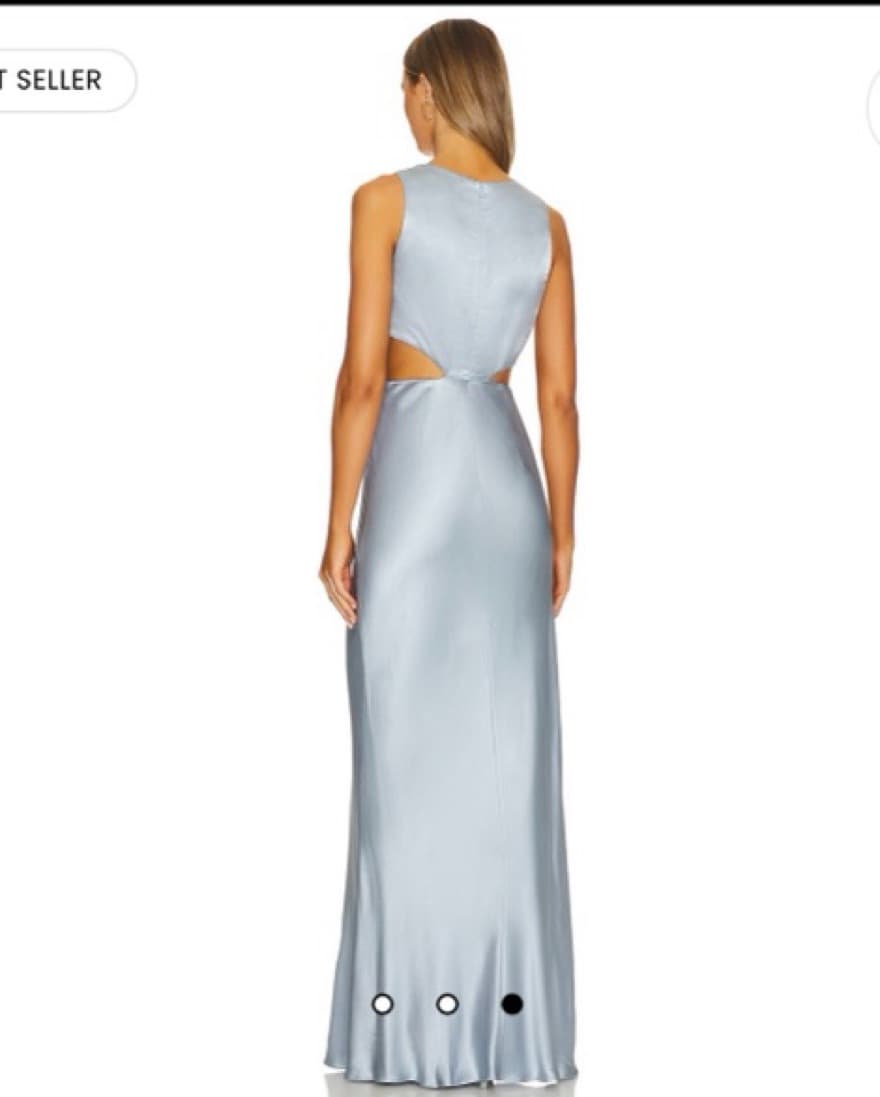 Light Blue Evening Gown  - Image 2