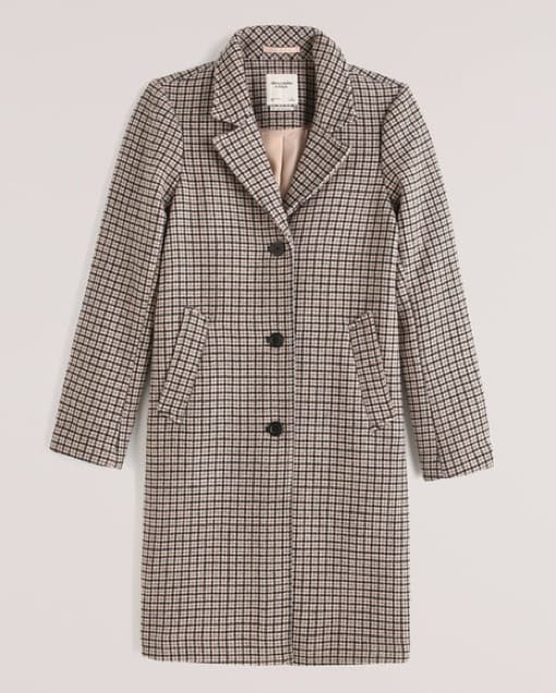 A&F Wool Blend Dad Coat - Image 1