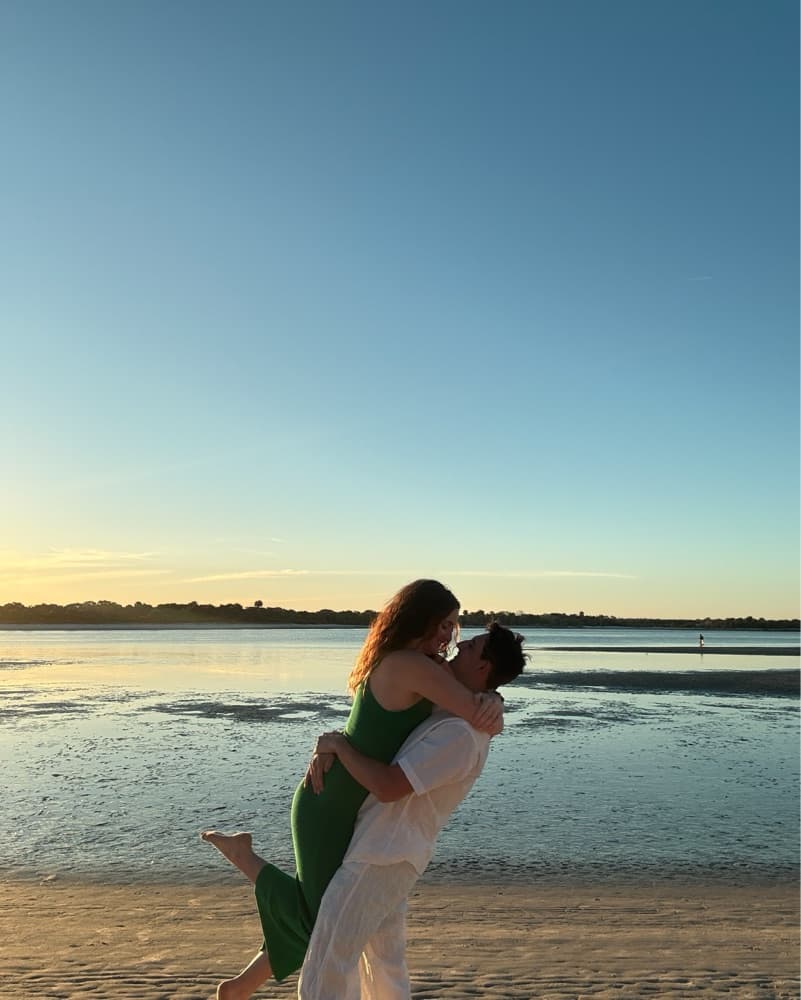 Stunning Green knit Maxi Dress - Image 4