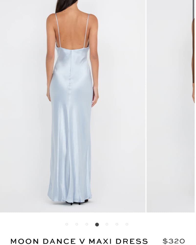 Light Blue Bec and Bridge Gown - Image 2