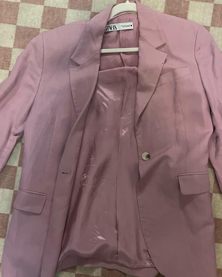 Zara Pink Blazer  - Image 2