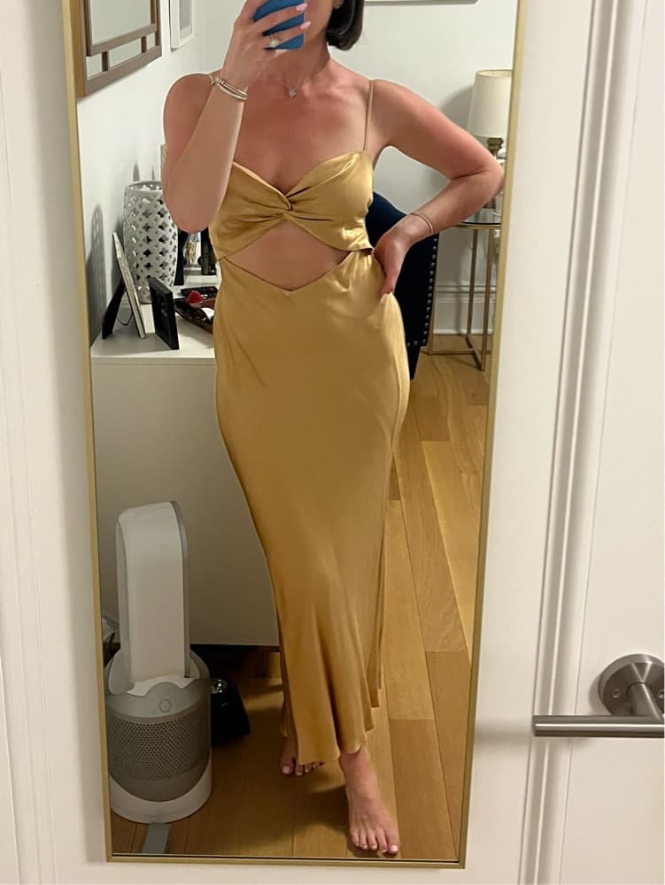 Shona Joy Oliviera Twist Front Midi - Image 2