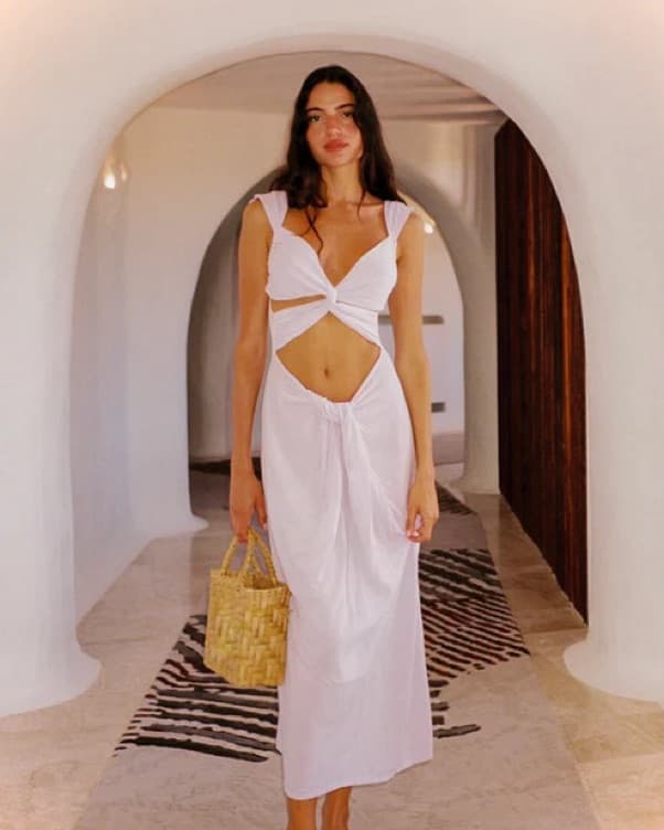 Asta Resort Mariana Lavendar Dress - Image 3