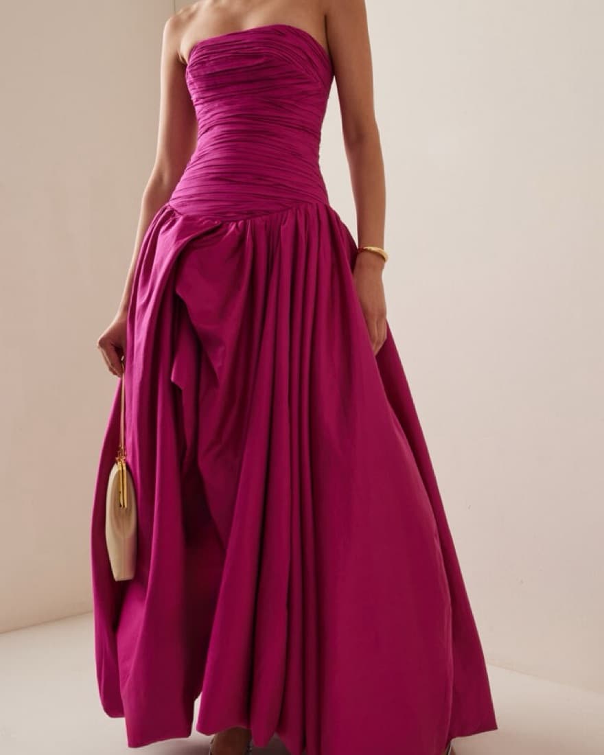 Aje Violette Bubble Hem Maxi Dress - Image 1