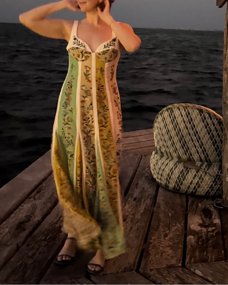Farm Rio Linen Dress - Image 2