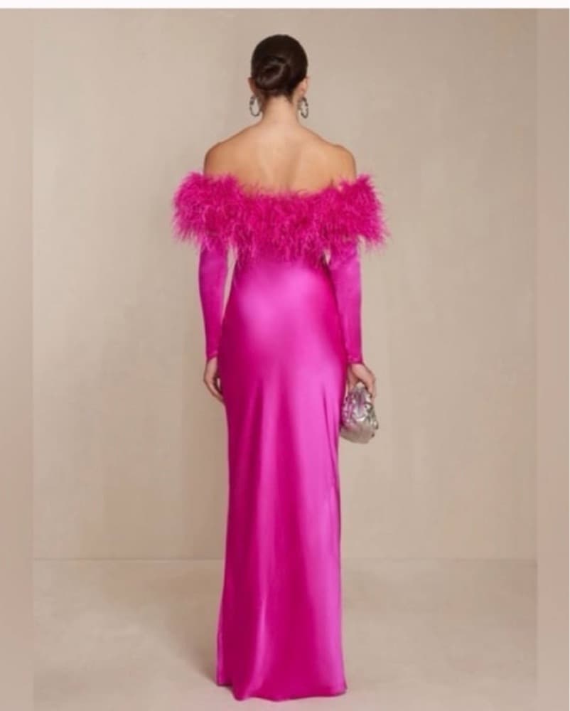 Cult Gaia Terra Feather Gown  - Image 2