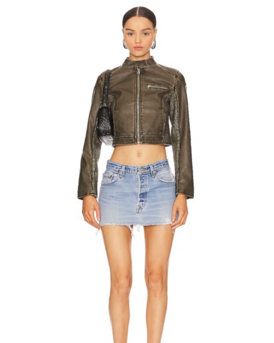 EB Denim Mini Skirt - Image 1