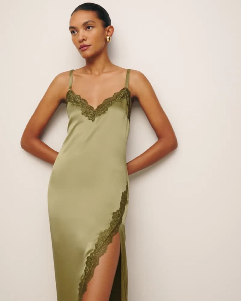 Reformation Karissa Silk Dress - Image 1