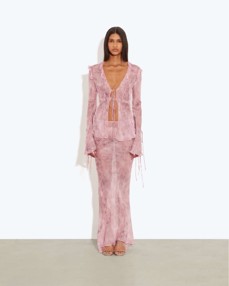 Rat And Boa Cobra Pink Skirt - Image 2