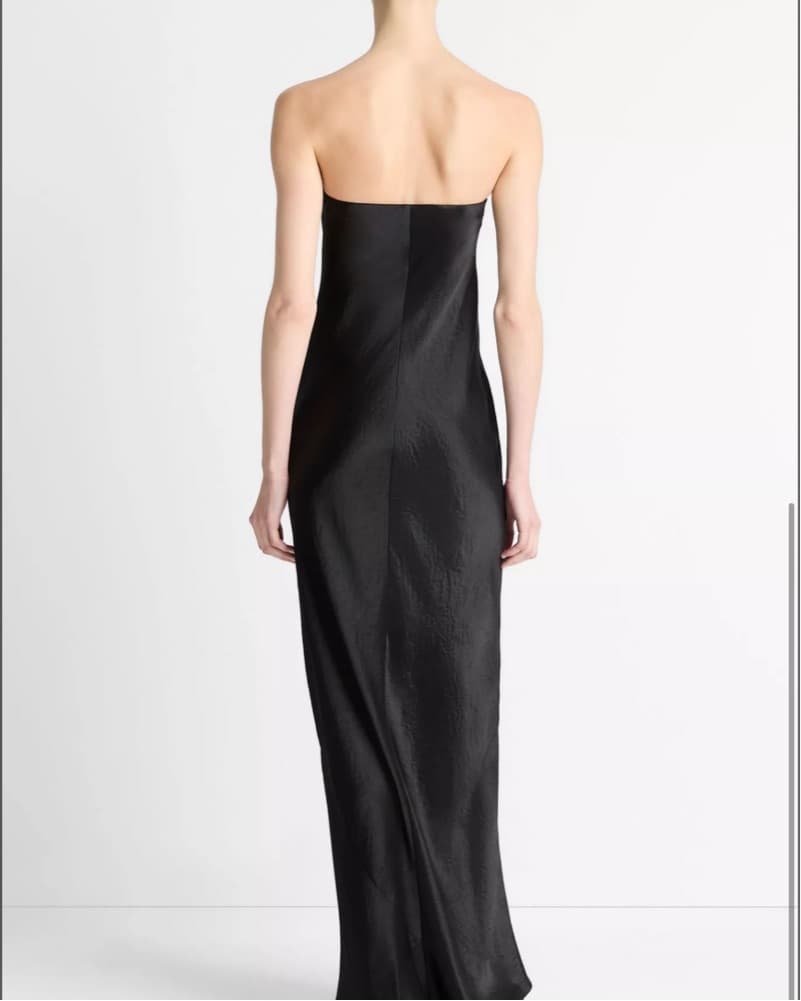 Vince Strapless Maxi Dress - Image 3
