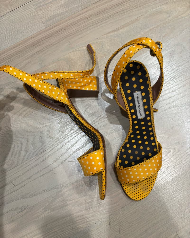 Tabitha Simmons Polka Dot Sandals - Image 3