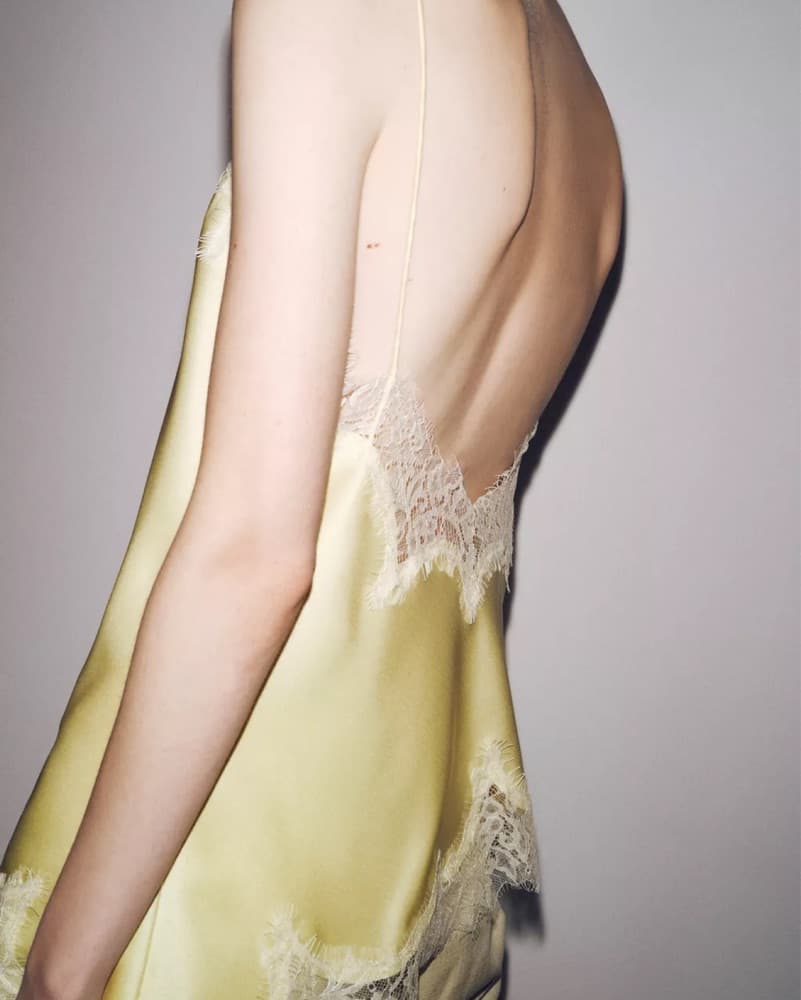 Yellow Lace Camisole - Image 4