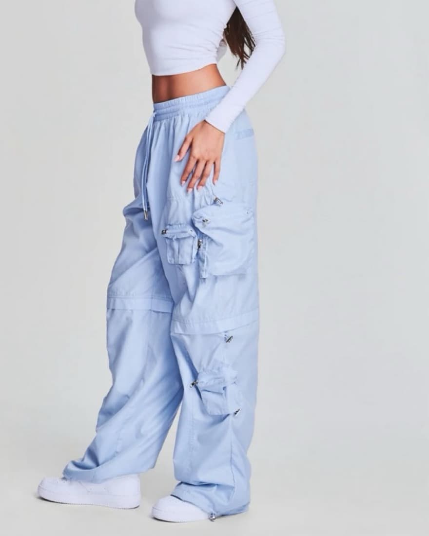 Ser.o.ya Ruched Cargo Pants - Image 3
