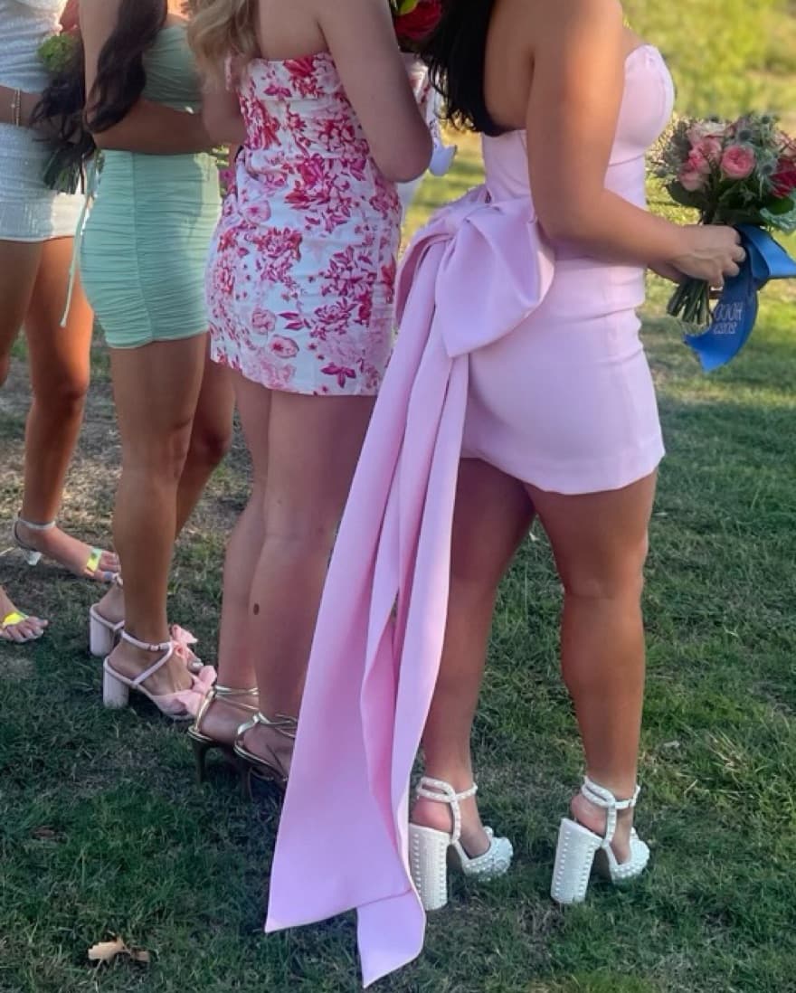 Pink homecoming dress - Image 3