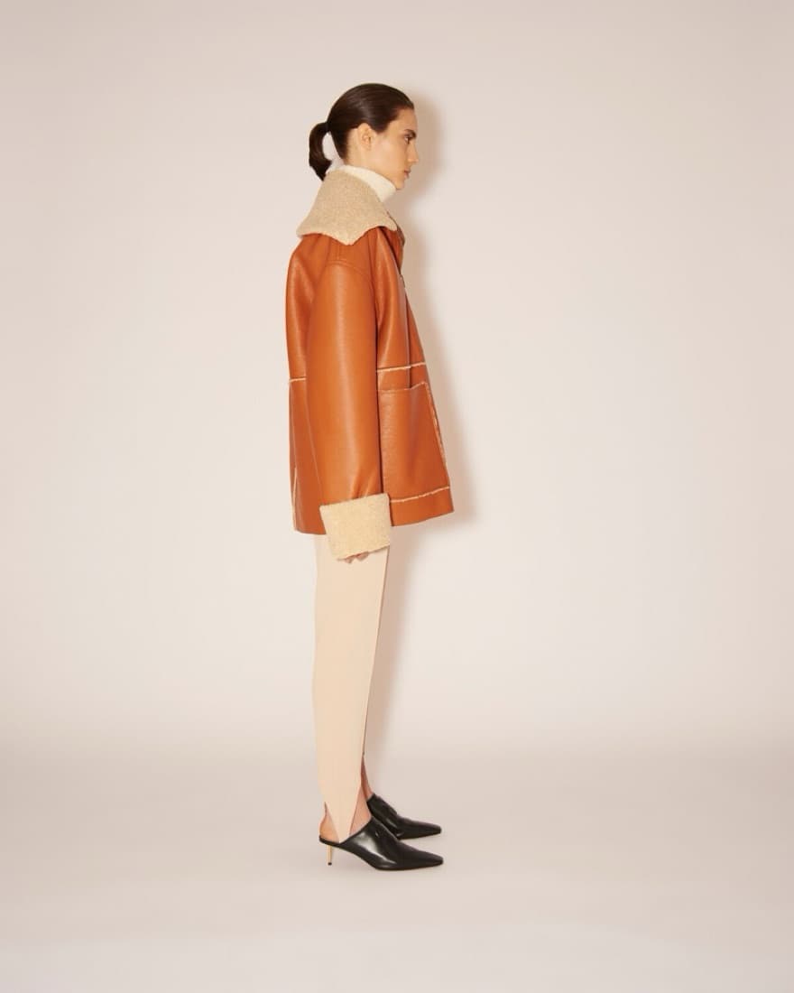 Nanushka Shearling Coat - Image 2