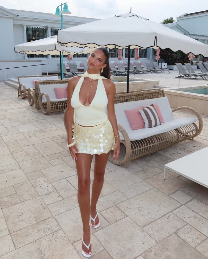 Peppermayo Butter Yellow Skirt Set    - Image 1
