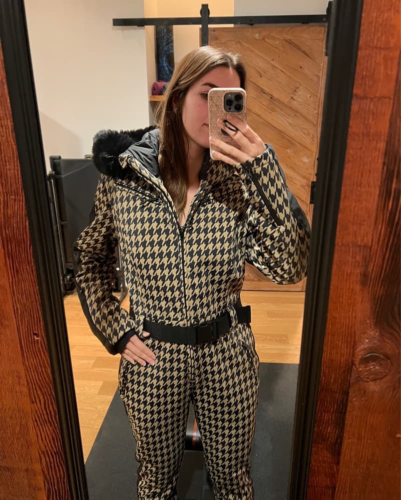 Houndstooth Ski Suit - Image 6