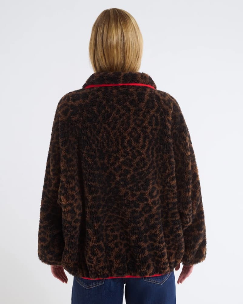 Sun Valley Sherpa Cheetah Print - Image 2