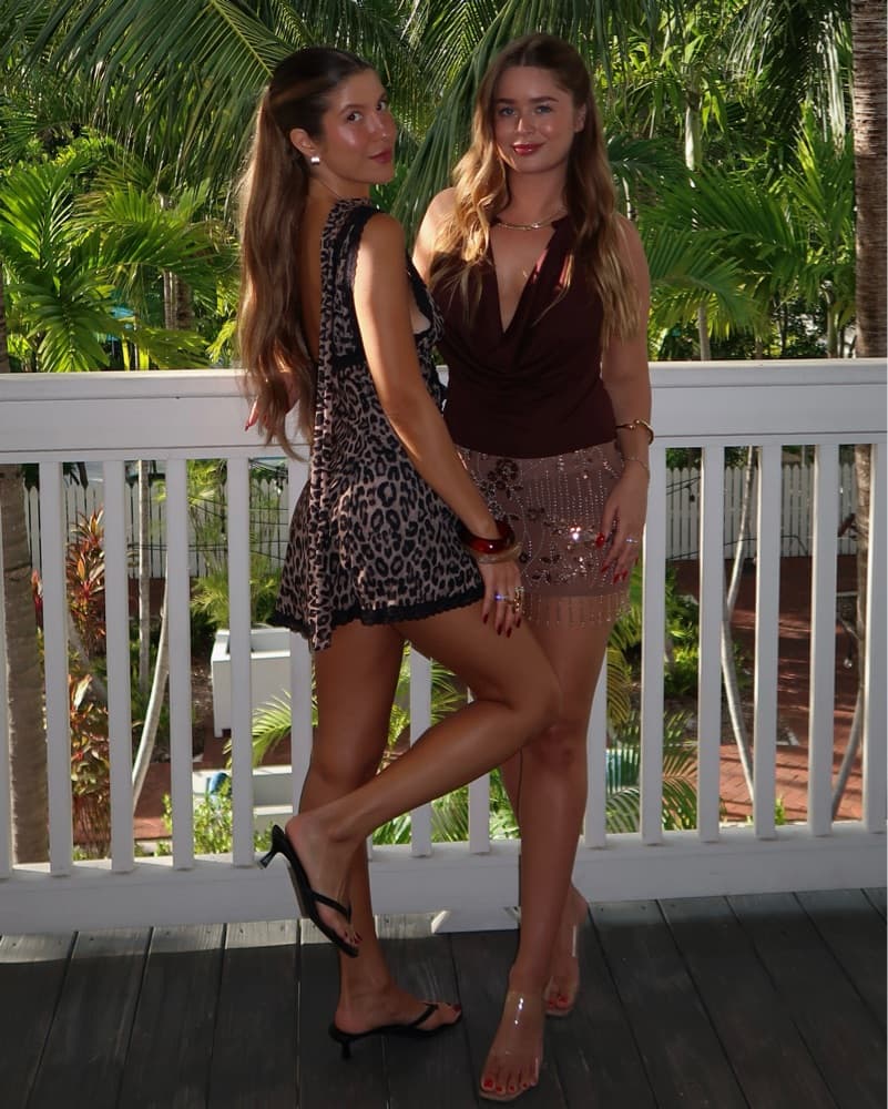 Indah Mini Leopard Slip Dress - Image 4