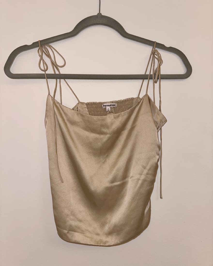 Reformation Silk Top - Image 3