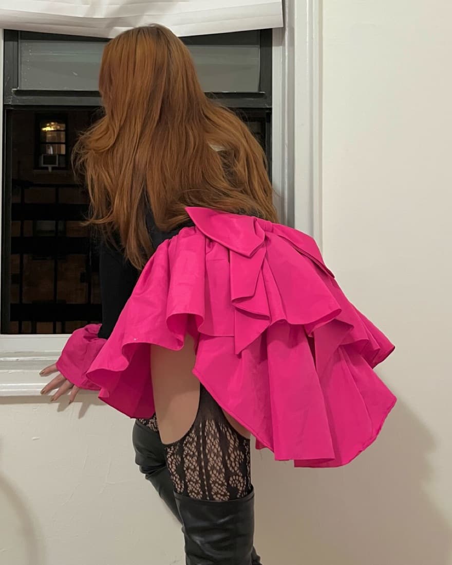 Upcycled 80s Prom Dress  - Image 2